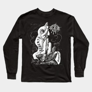 Anarchaos - Illustration - Front Only Long Sleeve T-Shirt